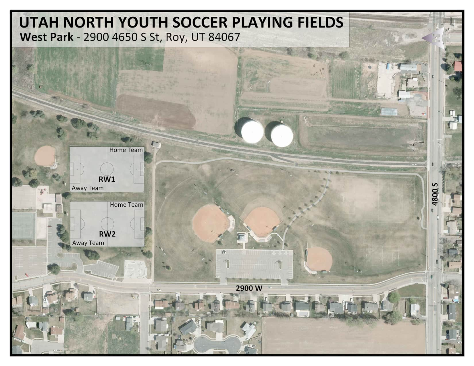 Roy West Field Map